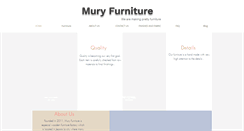 Desktop Screenshot of muryfurniture.com